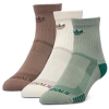 Adidas Originals Adidas Trefoil 3-pack Tech Quarter Socks In Multi