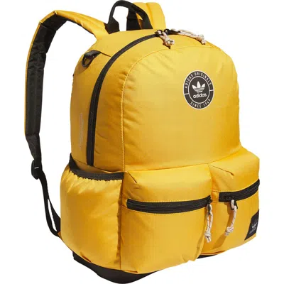 Adidas Originals Adidas Trefoil 3.0 Backpack In Yellow
