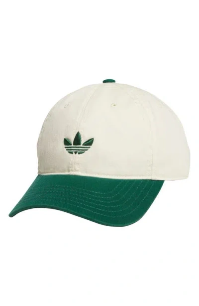 Adidas Originals Adidas Trefoil Adjustable 6-panel Baseball Cap In White