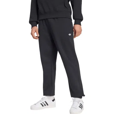 Adidas Originals Adidas Trefoil Essentials Fleece Joggers In Black