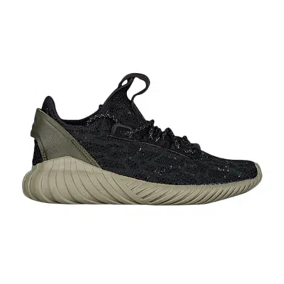 Pre-owned Adidas Originals Adidas Tubular Doom Sock Primeknit J 'black Cargo' | Kid's Size 7