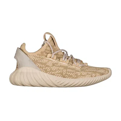 Pre-owned Adidas Originals Adidas Tubular Doom Sock Primeknit J 'linen Khaki' | Brown | Kid's Size 7