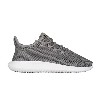 Pre-owned Adidas Originals Adidas Tubular Shadow Knit J 'chalk Solid Grey' | Kid's Size 7 In Gray