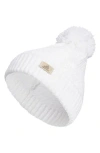 Adidas Originals Adidas Twilight Pompom Beanie In White