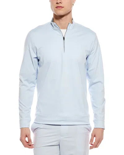 Adidas Originals Adidas Ultimate Classic 1/4-zip Pullover In Blue