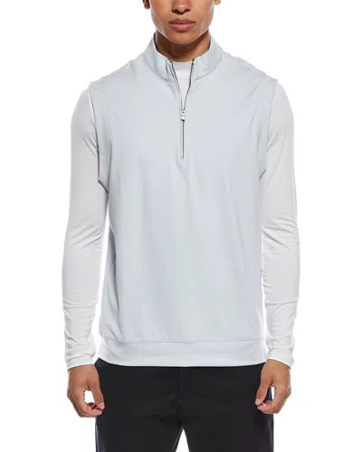 Adidas Originals Adidas Ultimate Classic 1/4-zip Vest In Gray