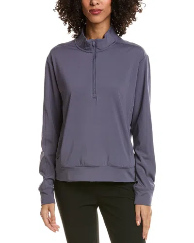Adidas Originals Adidas Ultimate365 1/2-zip Layering Top In Purple