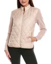 Adidas Originals Adidas Ultimate365 Quilted Zip Jacket In Neutral