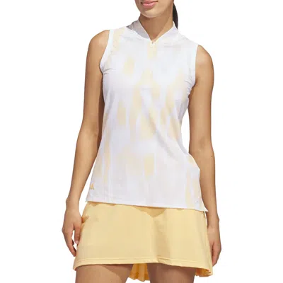 Adidas Originals Adidas Ultimate365 Tour Printed Polo In Neutral