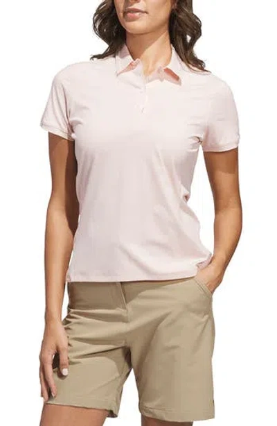 Adidas Originals Adidas Ultimate365 Tour Twist Knit Polo In Neutral