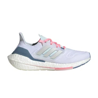 Pre-owned Adidas Originals Adidas Ultraboost 22 J 'white Almost Blue' | Kid's Size 5