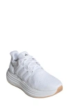 Adidas Originals Adidas Cloudfoam Pure Running Shoe In White/white/gum