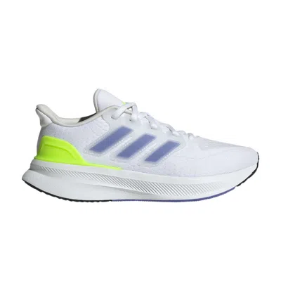 Pre-owned Adidas Originals Adidas Ultrarun 5 J 'white Blue Lucid Lemon' | Kid's Size 7