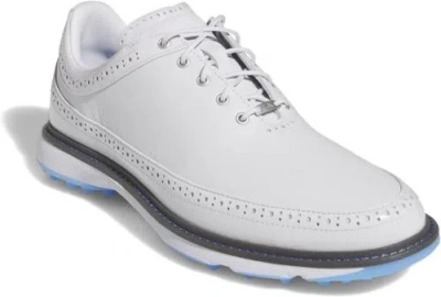 Pre-owned Adidas Originals Adidas Unisex-adult Mc80 Spikeless Golf Shoes In Dash Grey/matte Silver/blue Burst