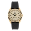 Adidas Originals Adidas Unisex Black Silicone Strap Watch 'black Gold'