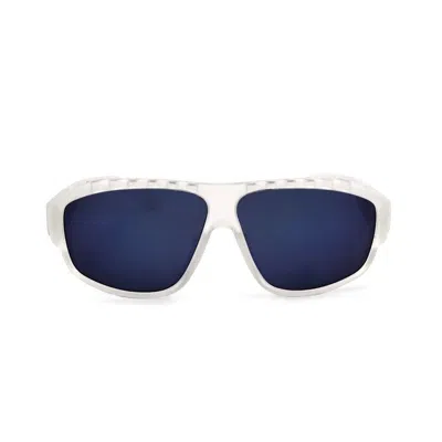 Adidas Originals Adidas Unisex White Geometric Sunglasses Sp0025-26x-2