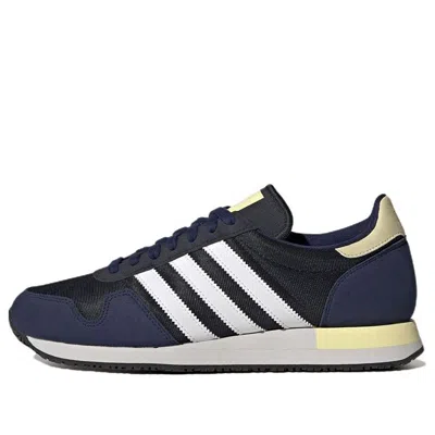 Adidas Originals Adidas Usa 84 'legacy Ink Almond Yellow' In Blue