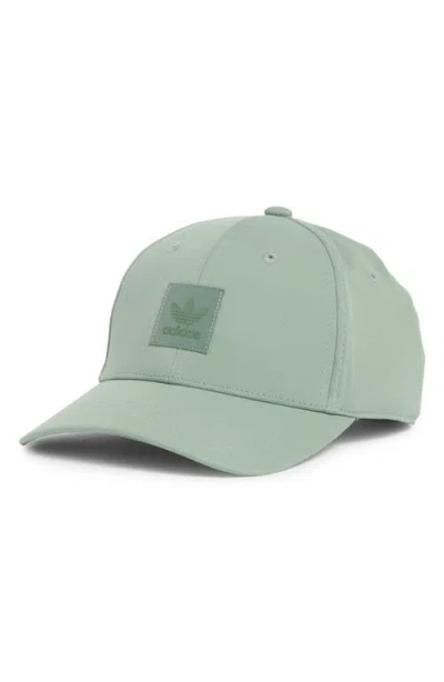 Adidas Originals Adidas Venture Webbing Snapback Hat In Silver Green/wonder White
