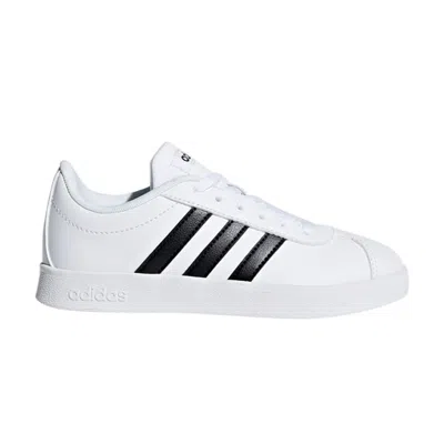 Pre-owned Adidas Originals Adidas Vl Court 2.0 J 'cloud White' | Kid's Size 12
