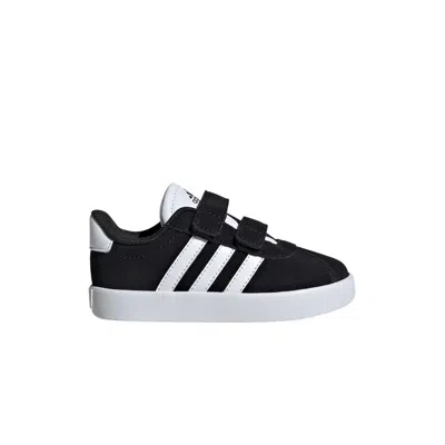Pre-owned Adidas Originals Adidas Vl Court 3.0 I 'black White' | Infant Size 4
