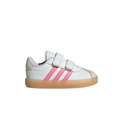 Pre-owned Adidas Originals Adidas Vl Court 3.0 I 'white Bliss Pink' | Infant Size 6