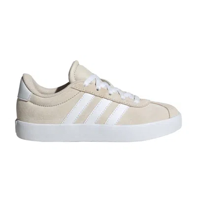 Pre-owned Adidas Originals Adidas Vl Court 3.0 J 'aluminium White' | Pink | Kid's Size 10.5