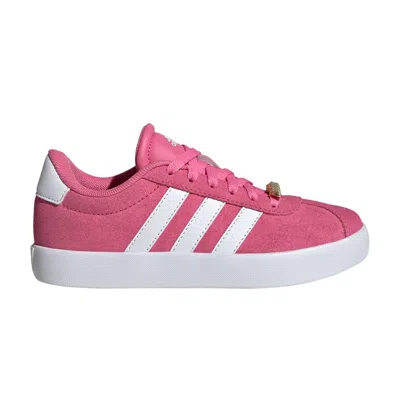 Pre-owned Adidas Originals Adidas Vl Court 3.0 J 'pink Fusion White' | Kid's Size 3.5