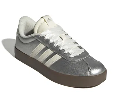 Adidas Originals Adidas Vl Court 3.0 Sneaker In Silver