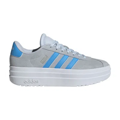 Pre-owned Adidas Originals Adidas Vl Court Bold J 'halo Blue Burst' | Grey | Kid's Size 4.5 In Gray