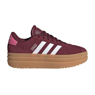 Pre-owned Adidas Originals Adidas Vl Court Bold J 'shadow Red Pink Fusion' | Kid's Size 5