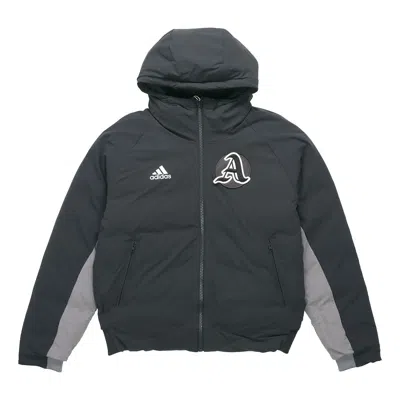 Adidas Originals Adidas Vrct Jkt Down Jacket For Men Black In Gray