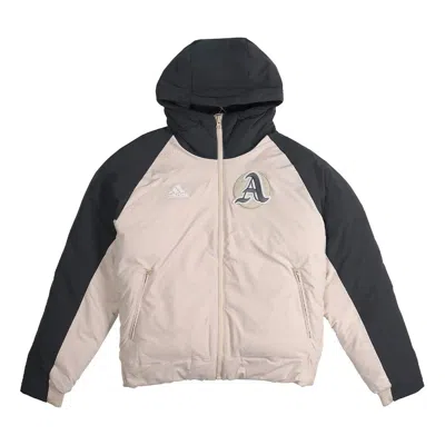 Adidas Originals Adidas Vrct Jkt Down Jacket For Men Brown/grey In Black