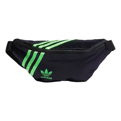 Adidas Originals Adidas Waist Bag 'black Green'