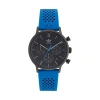 Adidas Originals Adidas Unisex Chrono Code One Chrono Blue Silicone Strap Watch 40mm
