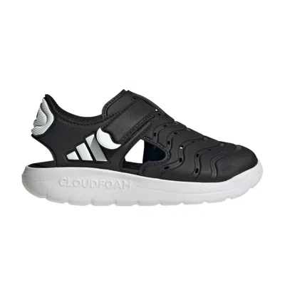 Pre-owned Adidas Originals Adidas Water Sandal 2 J 'core Black' | Kid's Size 11
