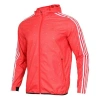 Adidas Originals Adidas Wb Aop 3s Woven Casual Sports Hooded Jacket Red