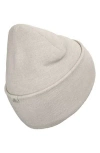 Adidas Originals Adidas Wide Cuff Knit Beanie In Alumina Beige/wonder Beige
