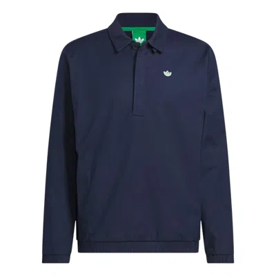 Adidas Originals Adidas Wind Jacket 'night Indigo' In Blue