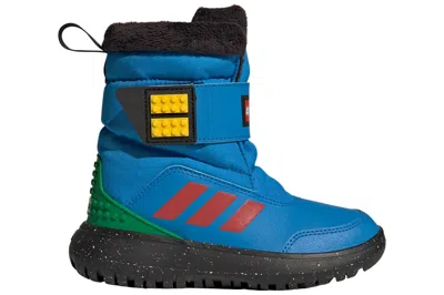 Pre-owned Adidas Originals Adidas Winterplay Lego Shock Blue Red Core Black (ps) In Shock Blue/red/core Black