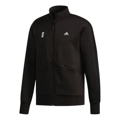 Adidas Originals Adidas Wj Tt Swt Martial Arts Logo Collar Jacket For Men Black