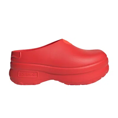 Pre-owned Adidas Originals Adidas Wmns Adifom Stan Smith Mule 'solar Red' | Women's Size 8