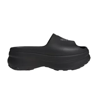 Pre-owned Adidas Originals Adidas Wmns Adifom Stan Smith Slide 'black Grey' | Women's Size 8