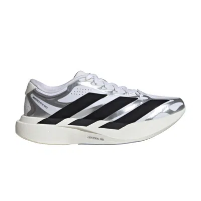 Pre-owned Adidas Originals Adidas Wmns Adizero Evo Sl Exo 'cloud White Core Black Iron Metallic' | Women's Size 7