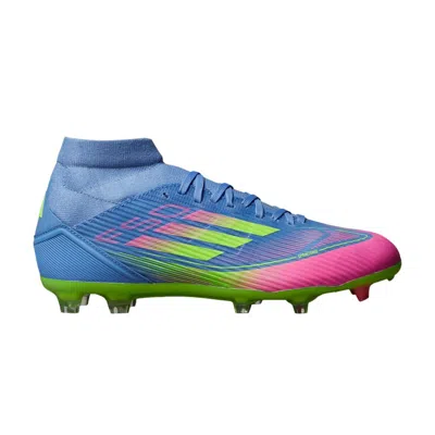 Pre-owned Adidas Originals Adidas Wmns Adizero F50 League Mid Fg Mg 'celestial Victory Pack' | Blue | Women's Size 6.5