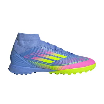 Pre-owned Adidas Originals Adidas Wmns Adizero F50 League Mid Tf 'celestial Victory Pack' | Blue | Women's Size 10.5