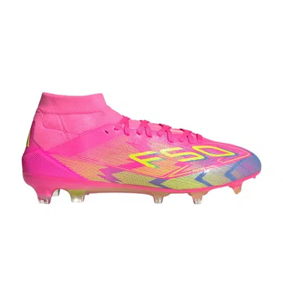 Pre-owned Adidas Originals Adidas Wmns Adizero F50 Pro Mid Fg 'mystic Victory Pack' | Pink | Women's Size 7.5