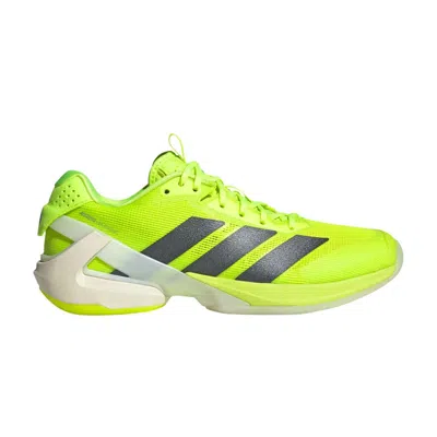 Pre-owned Adidas Originals Adidas Wmns Adizero Ubersonic 5 'lucid Lemon Iron Metallic' | Green | Women's Size 9