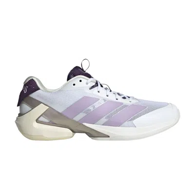 Pre-owned Adidas Originals Adidas Wmns Adizero Ubersonic 5 'white Powder Plum' | Women's Size 9