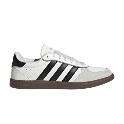Pre-owned Adidas Originals Adidas Wmns Breaknet Sleek 'core White Core Black' | Tan | Women's Size 7