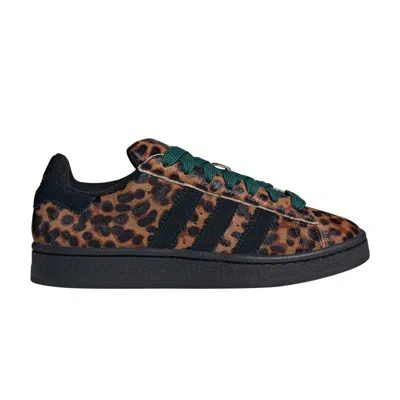 Pre-owned Adidas Originals Adidas Wmns Campus 00s 'cheetah Pack - Collegiate Green' | Brown | Women's Size 9.5